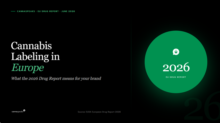 Cannabis Labeling in Europe: What the 2026 Drug Report Means for Your Brand